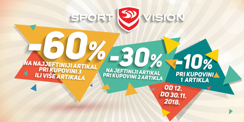 SPORT VISION POGODNOSTI ZA JESENJU UDOBNOST