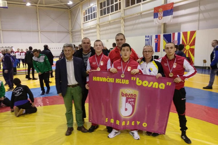 Rvačima Bosne tri zlata u Beogradu