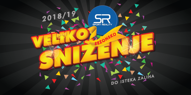 Uljepšajte praznike uz sezonsko sniženje u SPORT REALITY radnjama