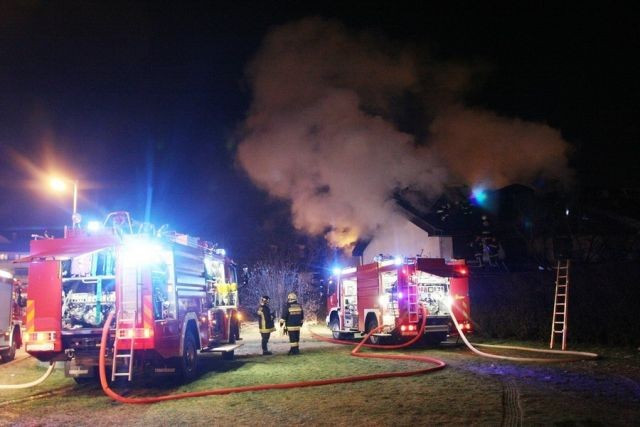 Požar na pilani u Velikoj Obarskoj