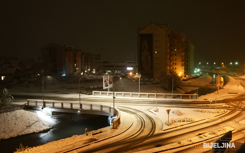 Bijeljina – Na čišćenju snijega angažovana sva mehanizacija