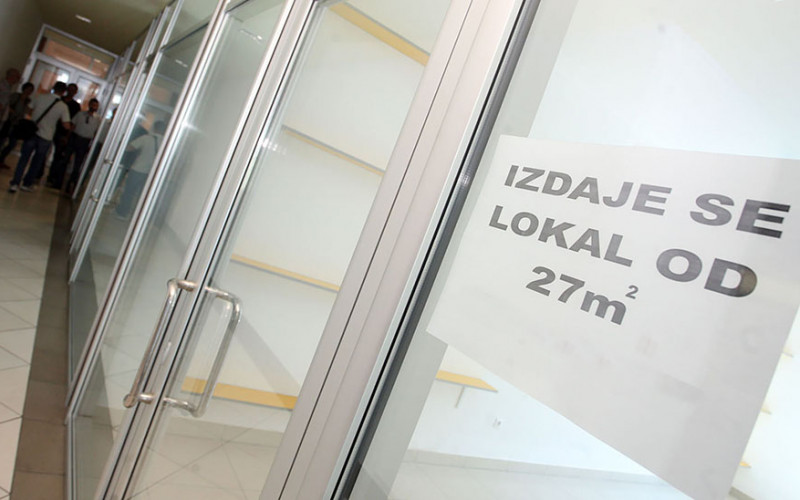 Poslovni prostori godinama bez kupaca