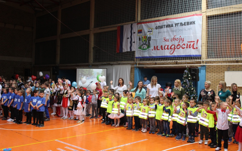 Novogodišnja zabava za najmlađe Ugljevičane