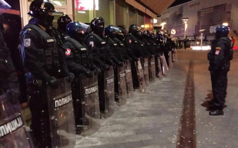 Policija ne dozvoljava zadržavanje na Trgu Krajine