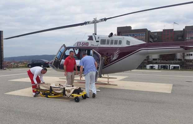 Život dječaka iz Modriče spasen zahvaljujući Helikopterskom servisu RS