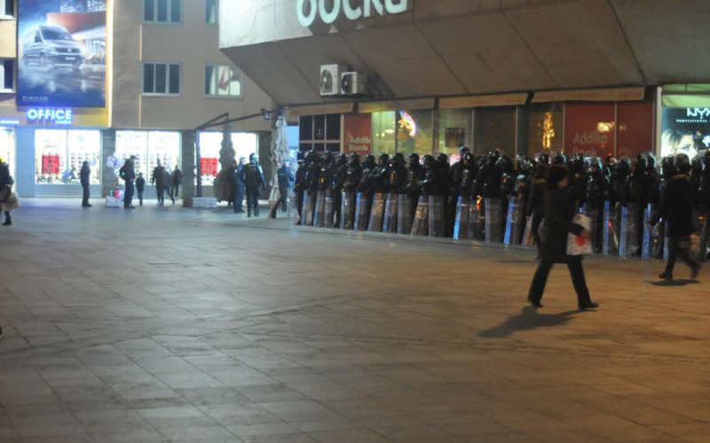 Trg Krajine u Banjaluci uoči Nove godine