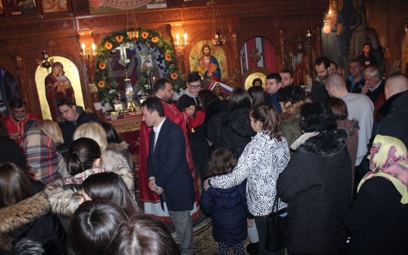 Služena Božićna liturgija u Ugljeviku