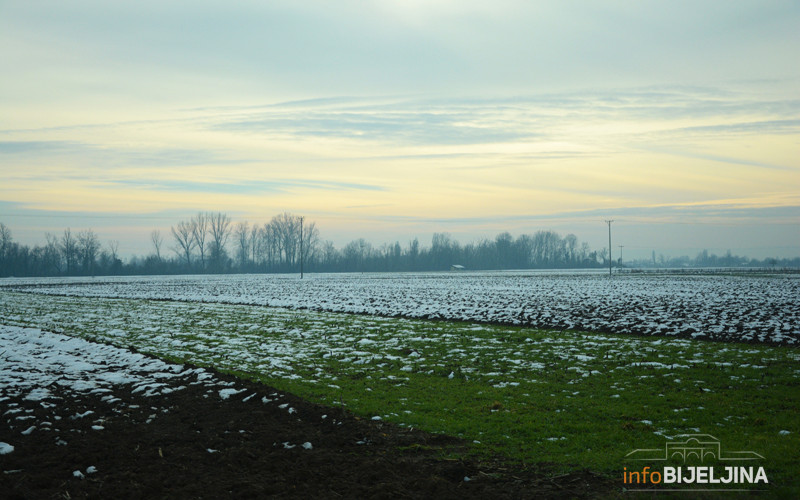 Sutra kiša, u višim predjelima na istoku snijeg