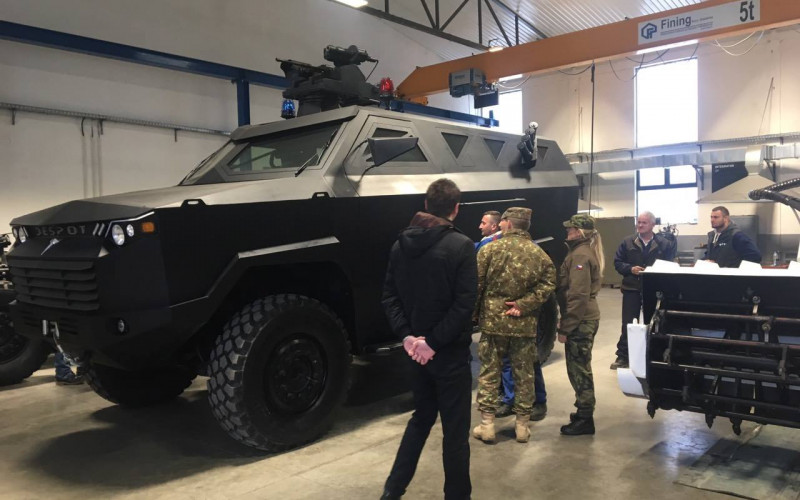 Komandant Eufora posjetio pogone fabrike Tehničkog remonta Bratunac