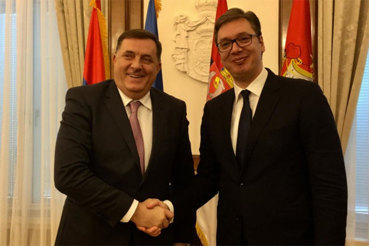 Dodik danas sa Vučićem