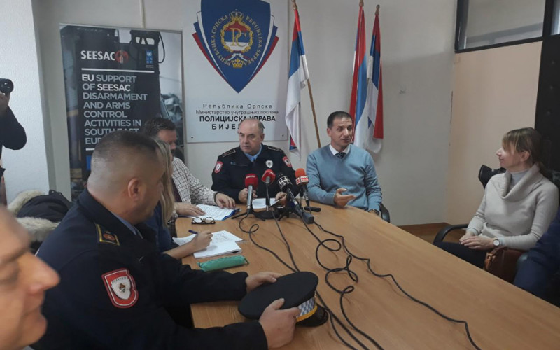 Uređene prostorije za dokaze i skladištenje lakog naoružanja