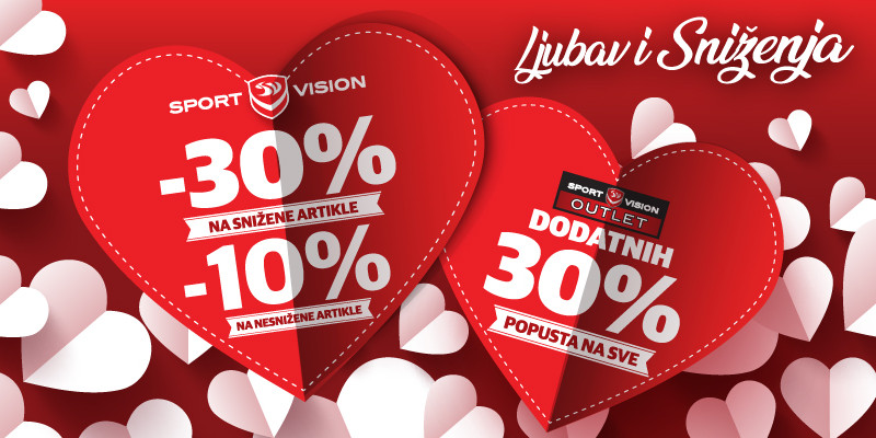 LJUBAV I SPORT VISION SNIŽENJA