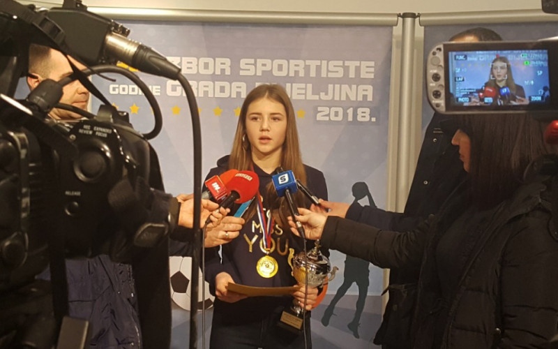 Mala Bijeljinka Lana Benović brža od seniorki