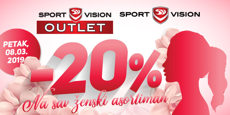DAN ŽENA uz SPORT VISION sniženja