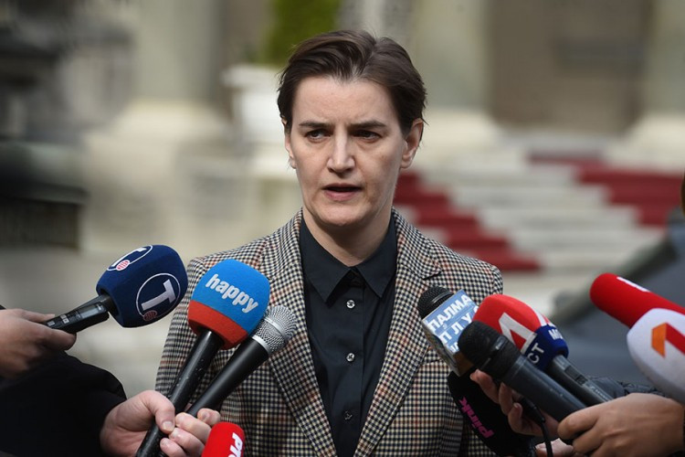 Brnabić: Platforma završni udarac dijalogu, reakcija Srbije će biti odmjerena