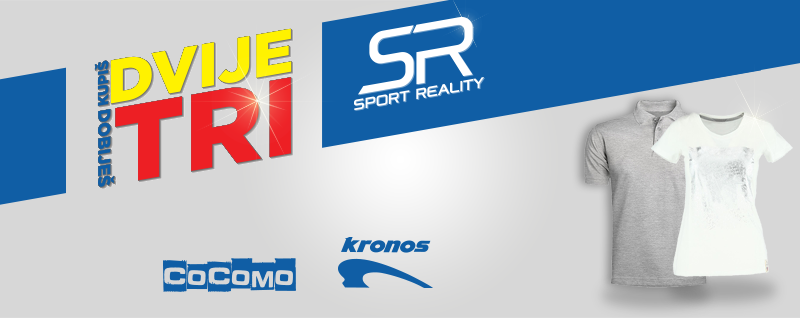 DVIJE MAJICE SPARI I GRATIS OSTVARI