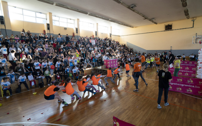 „Igre bez granica“ okupile 470 mališana u Prnjavoru