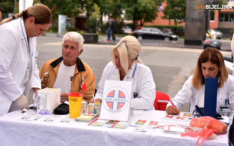 U nedjelju besplatno mjerenje krvnog pritiska i šećera u krvi