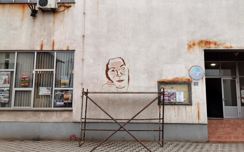 Bijeljina: Mural posvećen Sofki Nikolić
