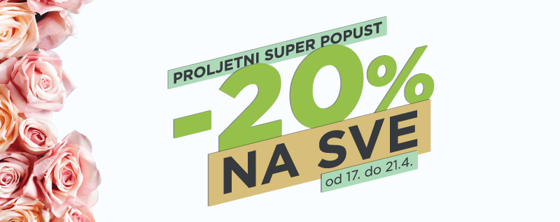 Iskoristi proljetno super sniženje!