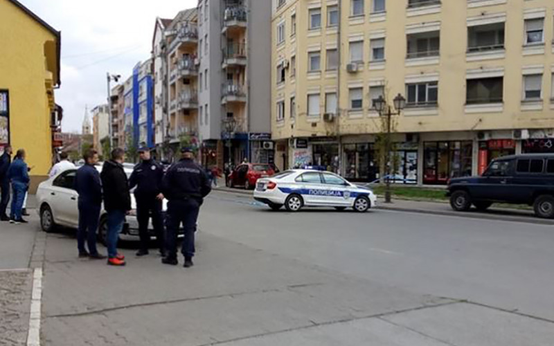Nakon dojave o bombi zatvorena ulica u Novom Sadu