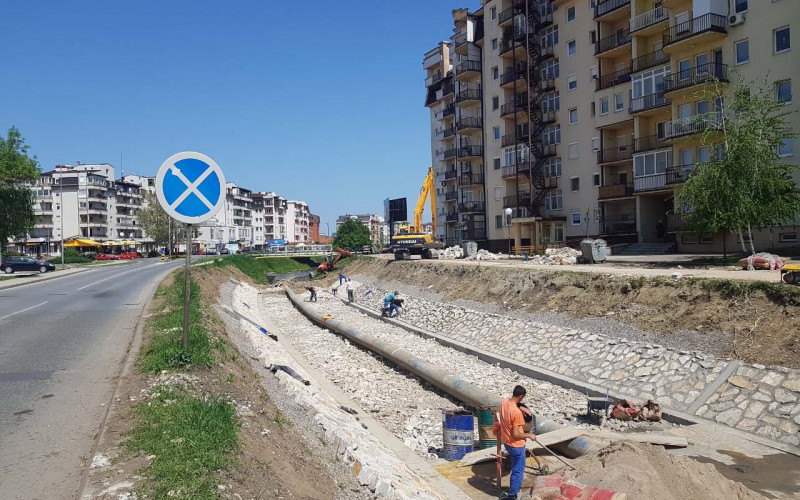 Pogledajte kako teku radovi na uređenju kanala Dašnica /FOTO/
