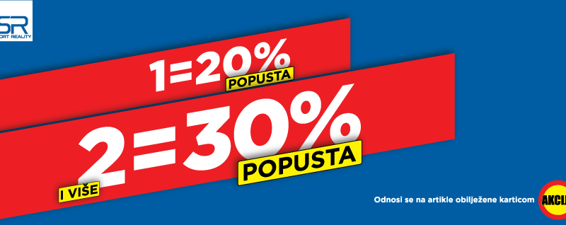 Iskoristi SPORT REALITY super pogodnosti!