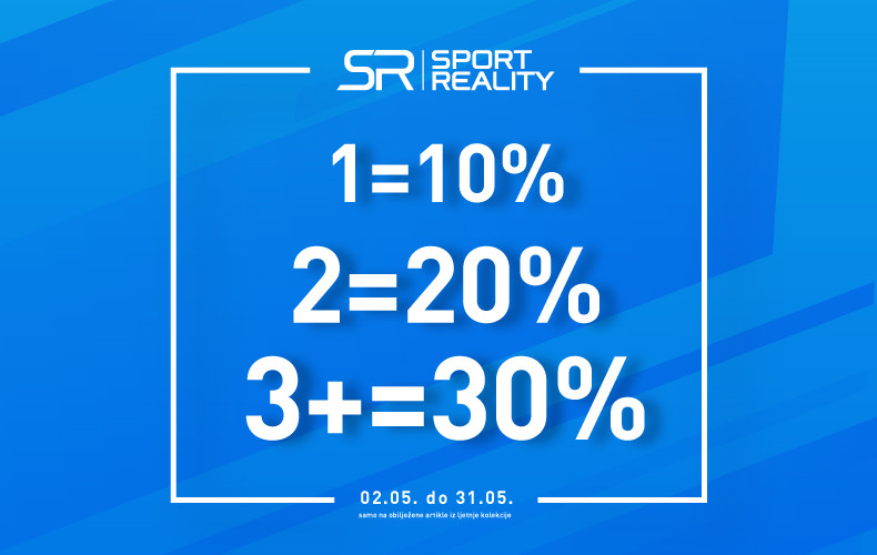 U SPORT REALITY-JU kupi više, pati manje!