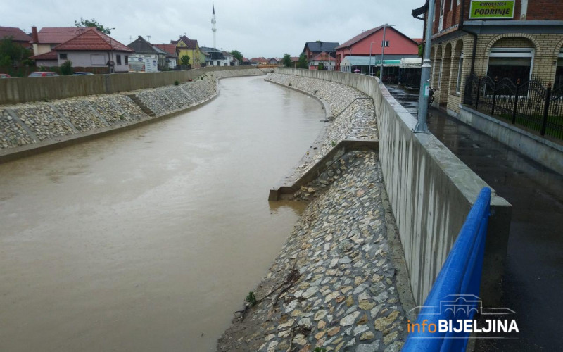Bijeljina: Umjeren rast vodostaja manjih rijeka
