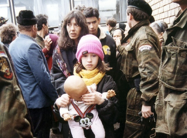 Fotografija reportera Božidara Miloševića iz Bijeljine na plakatu za film