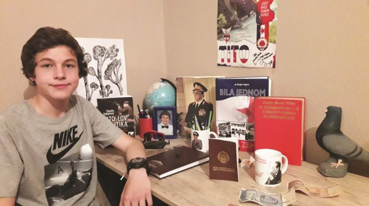 Trinaestogodišnji Njegoš iz Bijeljine fasciniran Titom