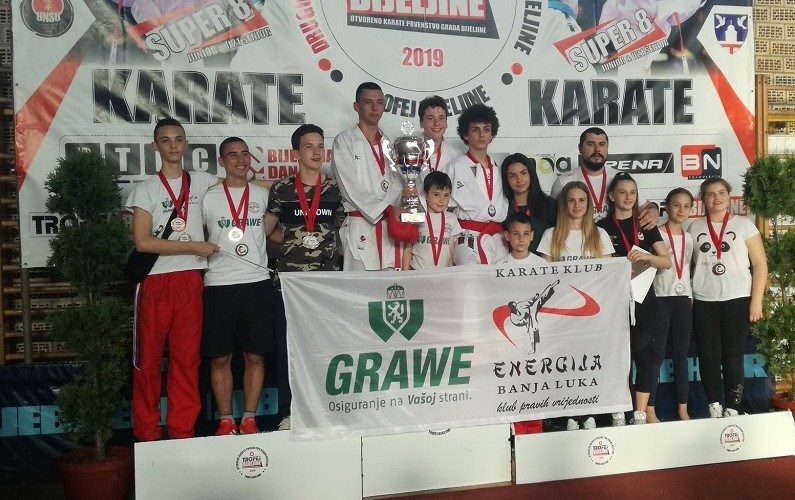 Uspješna organizacija 2. Otvorenog karate prvenstva grada Bijeljine
