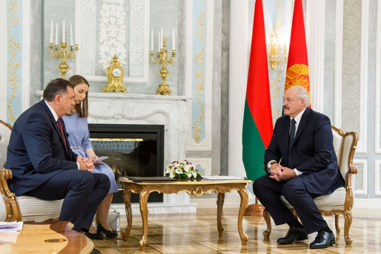 Dodik i Lukašenko razgovarali o jačanju saradnje