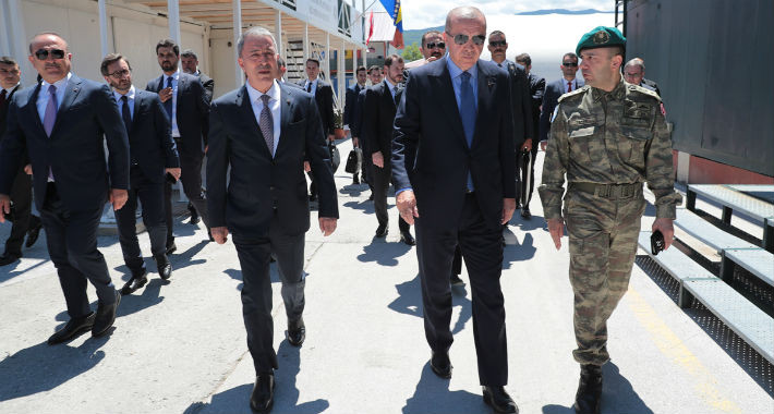 Erdoganovo obezbjeđenje se sukobilo sa pripadnicima granične policije