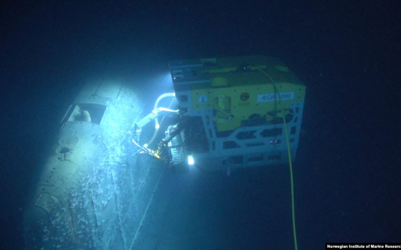 Sovjetska nuklearna podmornica i 30 godina od potonuća radioaktivna