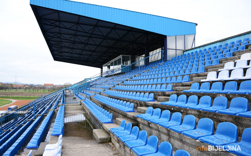 Bijeljina: Gradi se istočna tribina i pomoćni teren u sklopu stadiona FK 