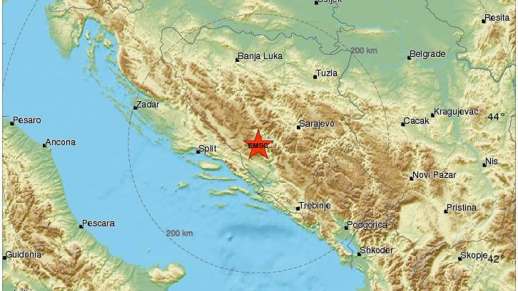 Novi zemljotres u BiH