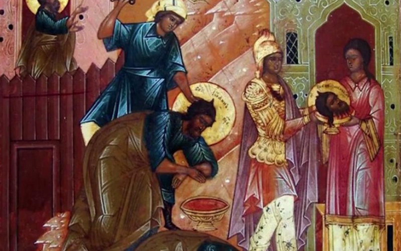 Sutra Usjekovanje glave Svetog Jovana Krstitelja