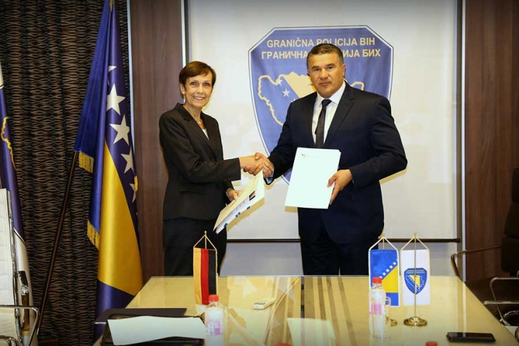 Njemačka donirala Graničnoj policiji BiH opremu vrijednu 75.000 evra
