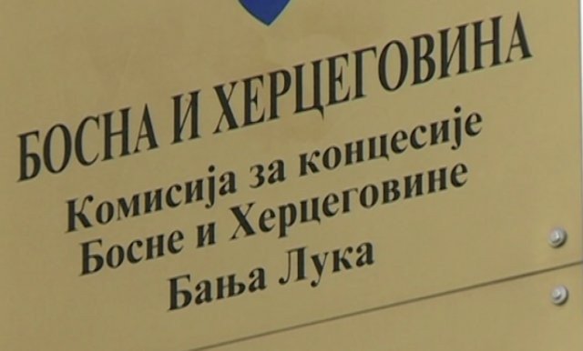 Komisija za koncesije BiH program rada prepisala od ove godine