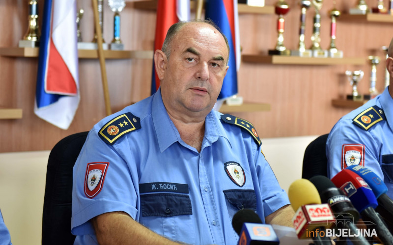 Ćosić: U avgustu rasvijetljeno oko 93 odsto krivičnih djela