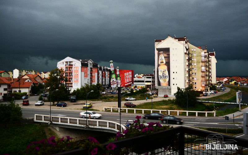 Danas oblačno sa kišom i pljuskovima