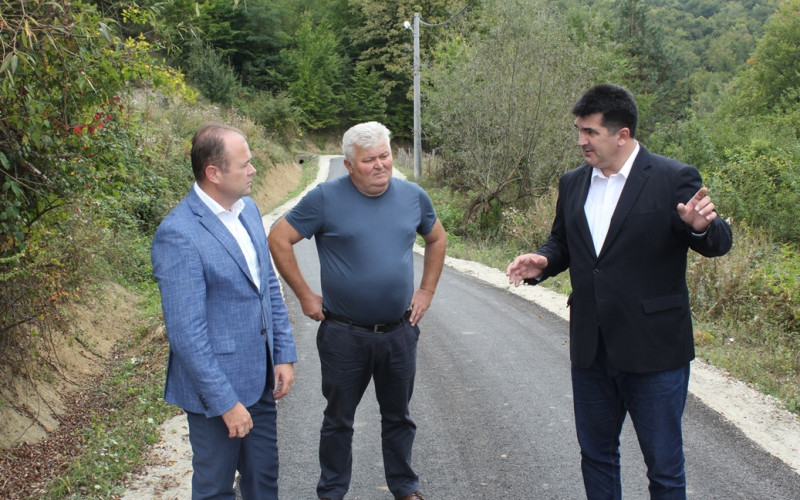 Asfaltirani putevi za dobrobit stanovnika majevičkog kraja