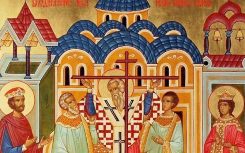 Danas Vozdviženje Časnog krsta - Krstovdan