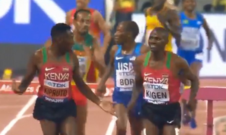 Usred trke na Svjetskom prvenstvu se posvađali ko će pobijediti