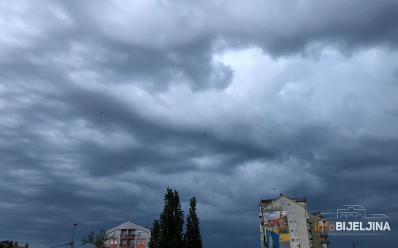 Tokom dana oblačno, ponegdje slaba kiša