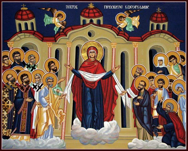 Sutra praznik Pokrova Presvete Bogorodice