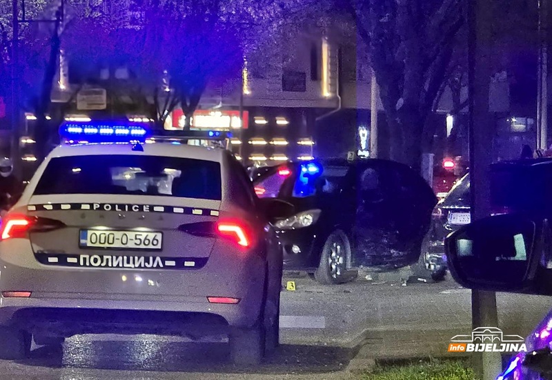 Udes u Bijeljini, na terenu policija (FOTO)