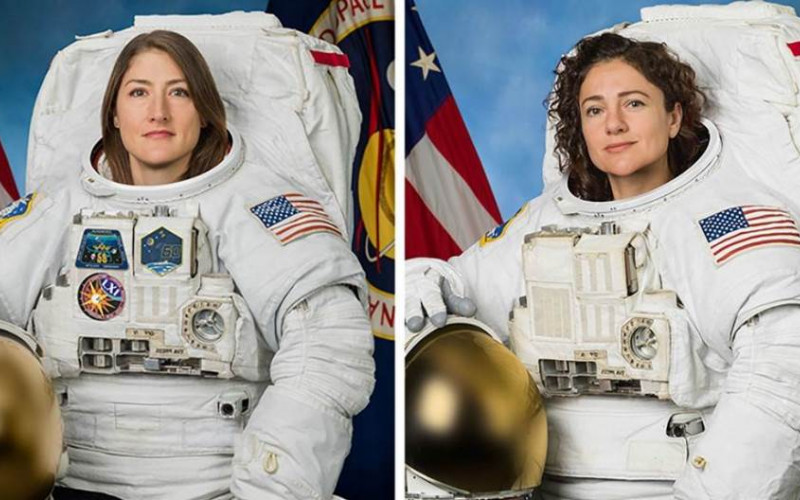 Prvi izlazak u svemir dviju žena