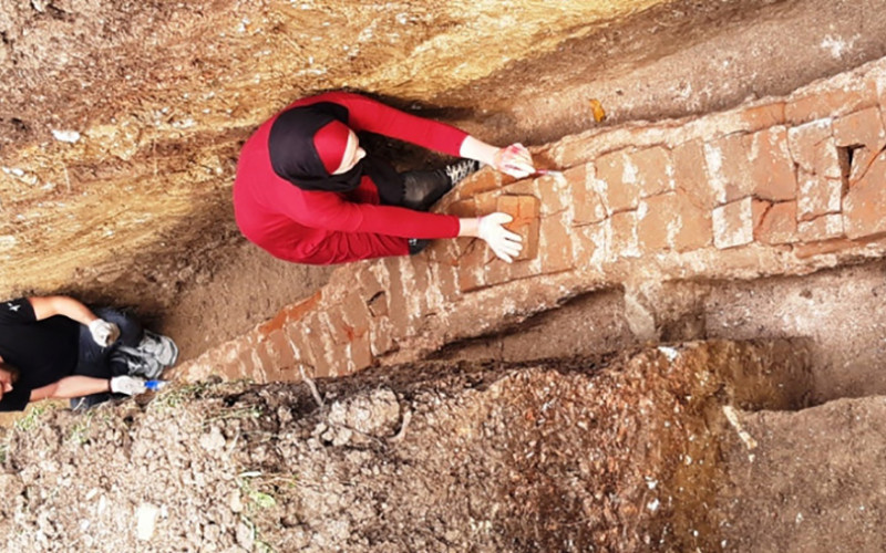 Tuzla-Gradio potporni zid pa naišao na vodovod starih Rimljana